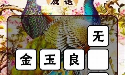 成语黄金屋2024最新版_成语黄金屋20